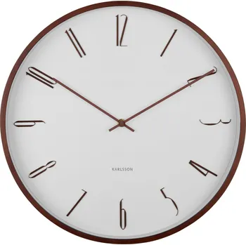 Hodiny Karlsson, Nástěnné hodiny Scandia, bílé - Formadore