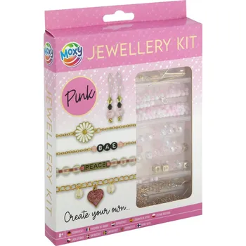 kreativní sada Grafix Sada na výrobu šperků - růžová