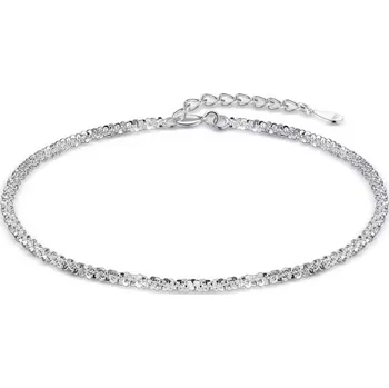 Náušnice B-TOP Stříbrný jemný kroucený náramek – Stříbro 925