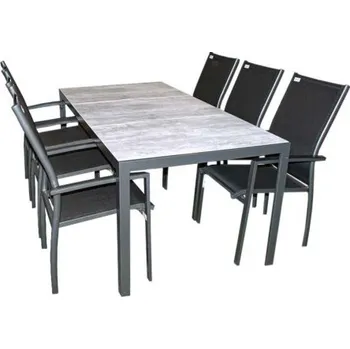 Zahradní sestava Doppler BERGAMO EXPERT - hliníková sedací souprava 6+1