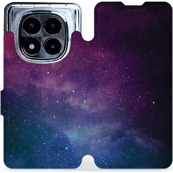 Flipové pouzdro Mobiwear - Xiaomi Redmi Note 14 Pro 5G - V147P Mlhovina (Knížkové flip pouzdro, obal, kryt na mobil Xiaomi Redmi Note 14 Pro 5G - V147P Mlhovina, materiál Umělá kůže + TPU - ochrana 360°, stojánek, silikonová vanička, magnetické zavírání)