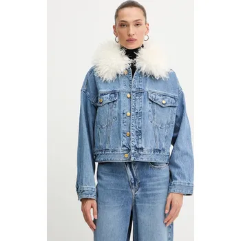 Dámská casual bunda Džínová bunda MICHAEL Michael Kors MF510C8FAU modrá 50X, vel. M/L