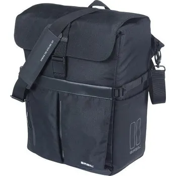 brašna na kolo Basil dvojbrašna na nosič Move MIK Studs (černá)