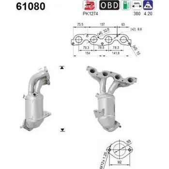 Katalyzátor Katalyzátor AS 61080