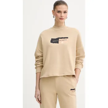 Pánská mikina Mikina Armani Exchange XW001799.AF24312 béžová 08X, vel. S