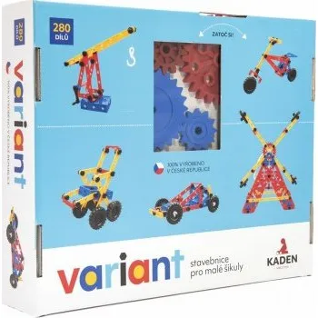 Stavebnice Stavebnice Variant plast 280ks v krabici 33x28x8cm