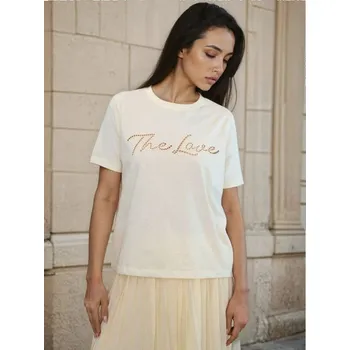 Oblečení a móda Sinsay - Bavlněné tričko - žlutá - 069HB-10X - 069HB-10X-XXL