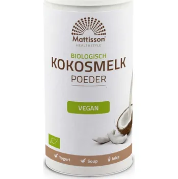 Sušená potravina Mattisson BIO Sušené kokosové mléko - 200 g