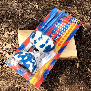 Jojo Ložiskové JESTER diabolo a vodící hůlky na žonglování Barva: Modro-bílá