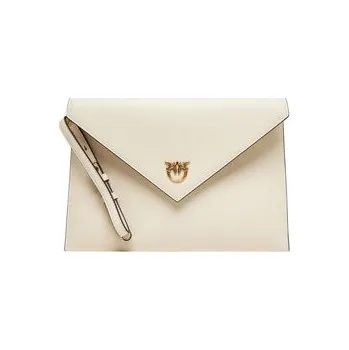 Kabelka PINKO Flat Purse Handle AI 25-26 PCPL104820 A0F1 Écru OS