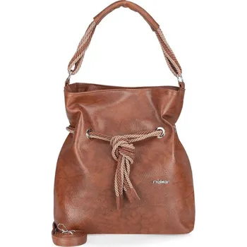 Kabelka Dámská kabelka RIEKER C0156-199/19 hnědá W5 -UNI-