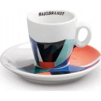 Hausbrandt Coffee Art Šálek a podšálek na espresso 60 ml