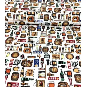 Bavlněná látka beer plátno 140cm | RTex