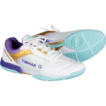 Pánská sálová obuv Tibhar - Storm Chaser Barva: Bílá, Velikost: 45