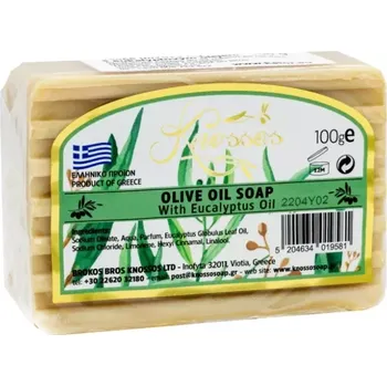 Mýdlo KNOSSOS Řecké olivové mýdlo Eukalyptové