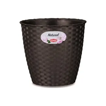 Obal na květináč Obal na květník NATURAL plastový d29x27cm