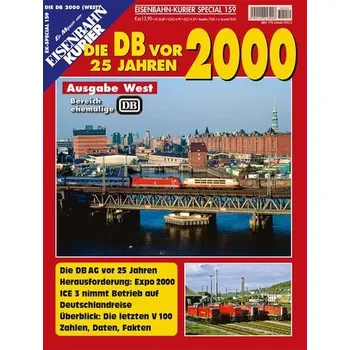 Die DB vor 25 Jahren - 2000 Ausgabe West