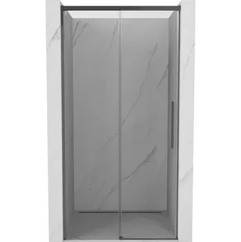 Sprchové dveře Posuvné sprchové dveře Mexen Rox 115 cm, průhledné, stříbrná - 8C2-115-000-95-00