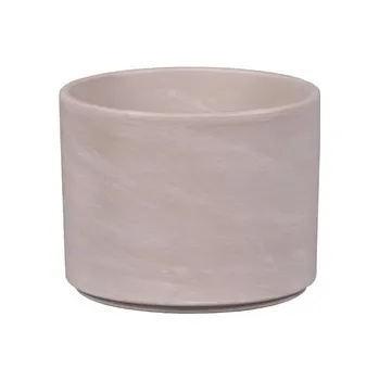 Obal na květináč Obal na květník PILLAR GRANIT impregnovaný d21x19cm