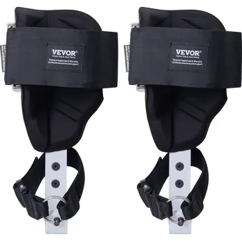 Lezecký doplněk Vevor Stromolezecké hroty z hliníku, 1 pár, nosnost 350lbs, s popruhy