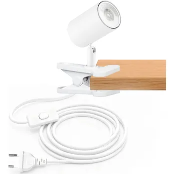 Bodové svítidlo Immax PUNTO-1 KLIP, bodové svítidlo pro zdroj typu GU10 9W bílé