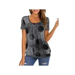 Dámská halenka DJT, vel. M - černobílá