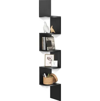 Knihovna Vasagle LBC20BK 121 cm