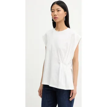 Pánské tričko Bavlněné tričko Twinset 261TP2112 béžová 01X, vel. XL