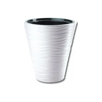 Obal na květináč Obal na květník SAHARA plastový matný d40x44cm