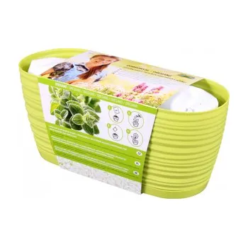 Substrát Truhlík ZAHRÁDKA SAHARA - OREGÁNO substrát+osivo 27cm