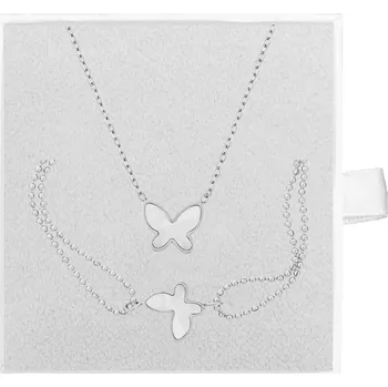 Souprava šperků franco bene Stříbrný set s motýlkem | 9997