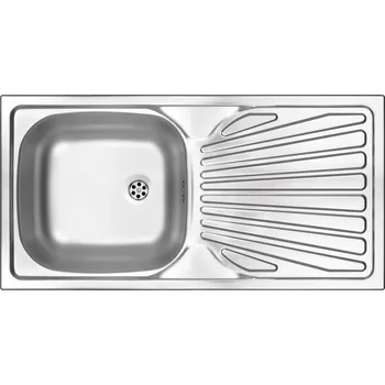Nerezový dřez Deante Techno ZMU 011B nerez