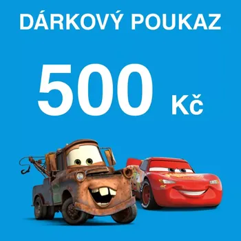 autíčko Dárkový poukaz - 500 Kč - Autahracky.cz
