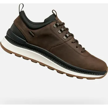 Pánská obuv Geox Pánské Tmavě hnědé pánské tenisky Geox Spherica Actif X2 Hnědá 46 (2902632)