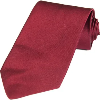 Kravata Kravata ČH 8 cm satén vínová