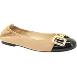 HÖGL Dámské kožené hnědo-černé mokasíny 7-100534-1501-245 Velikost 39