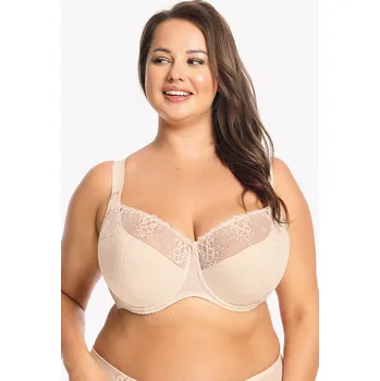 Podprsenka Podprsenka Gaia 1107M Elena Maxi - výprodej Barva: Béžová, Velikost: 70L