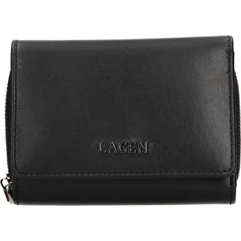 Dámská kožená peněženka Lagen Stelna - černá