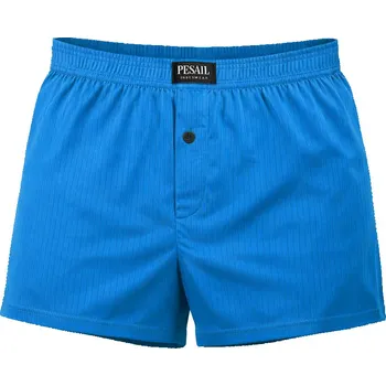 Boxerky Pánské boxerky Pesail modré M-7XL (Boxerky pánské klasický střih, materiál polyester)