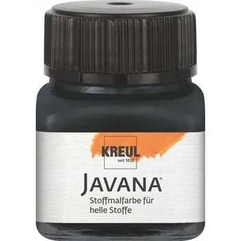 Speciální výtvarná barva Kreul Javana Barva na látky Black 20 ml 1 ks