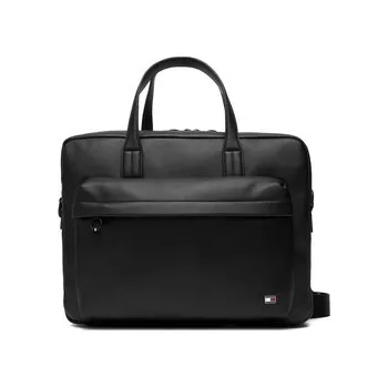 Příslušenství pro notebook Brašna na notebook Tommy Hilfiger Th Flag Computer Bag AM0AM13989 Černá OS