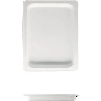 G. Benedikt Porcelánová gastronádoba GN 1/2 35,6 × 26,7 cm, bílá