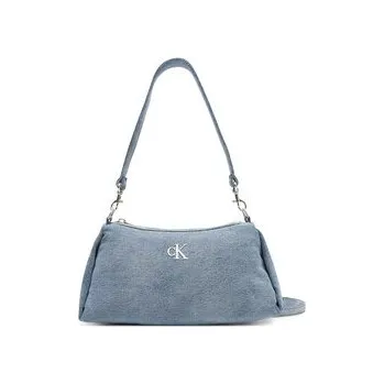 Kabelka Kabelka Calvin Klein Denim Layla Shoulder Bag Sm LV04F3222G Modrá OS