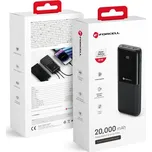 Forcell F-Energy P20k1 Powerbanka PD 20W, QC 20000mAh, černá