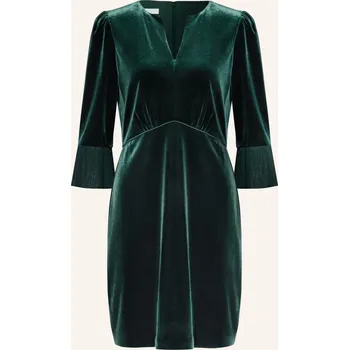 Dámské oblečení Hobbs Dámské Sametové Šaty Violet, petrolejová, 42