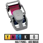 Páska Zebra ZC100, ZC300 na 400 výtisků, 1/2 Panel, YMCKO