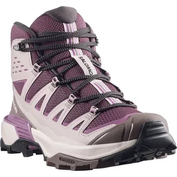 Dámská treková obuv Salomon X Ultra 360 Edge Mid GTX W L49098900 - huckleberry/silver cloud/concord grape 41 1/3