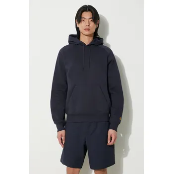 Pánská mikina Mikina Carhartt WIP Hooded Chase Sweat, S, námořnická modř, 59X