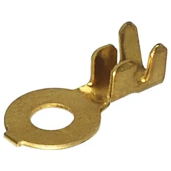 Auto elektroinstalace IMP Kabelové oko Ø 3,2 / 7 mm z mosazi, vodič 0,5-1,5 mm s izolací 1,9-3,3 mm2 - krátké Množstevní SLEVA: 100