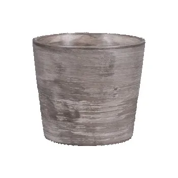 Obal na květináč Obal na květník RABAS GREY keramický matný d17x16cm